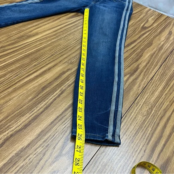 NEW Good American Good Legs in BLUE122, Athletic Stripe - Picture 10 of 11